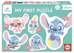 Puzzle legkisebbeknek Stitch My First 4 Puzzles Educa progresszív 3-3-4-4-5 darabos 24 hó-tól