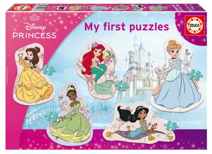 Puzzle legkisebbeknek Princess My First 4 Puzzles Educa progresszív 3-3-4-4-5 darabos 24 hó-tól
