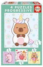 Puzzle CapyFun Progressive Educa 6-9-12-16 darabos