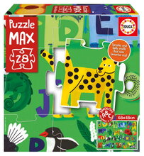 Puzzle Alphabet MAX Nature Educa 28 nagy puzzle elem