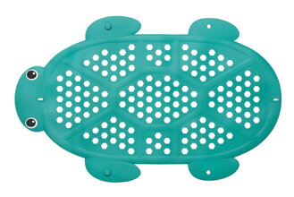 Protišmyková podložka do vane 2v1 Korytnačka Bath Mat & Storage Basket Turtle Infantino s prísavkami od 0 mes