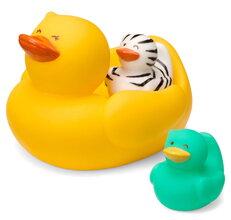 Kačička s kačiatkami do vane Bath Duck'n Family Infantino od 6 mes INF205068
