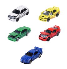 Autíčka Japan Series 5 Pieces Giftpack Majorette kovové s odpružením dĺžka 7,5 cm sada 5 druhov v darčekovom balení