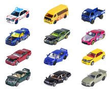 Autíčka Japan Series Bonus Pack Majorette kovové s odpružením a zberateľským boxom 7,5 cm dĺžka 5 druhov