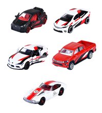 Autíčka pretekárske Toyota Racing 5 Pieces Giftpack Majorette kovové dĺžka 7,5 cm sada 5 druhov v darčekovom balení