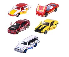 Autíčka Anniversary Edition 5 Pieces Giftpack Majorette kovové s odpružením dĺžka 7,5 cm sada 5 druhov v darčekovom balení