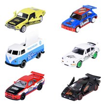 Autíčko Anniversary Edition Deluxe Majorette kovové s gumovými kolečky a sběratelským boxem délka 7,5 cm 6 různých druhů