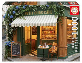 Puzzle Little Bear Café Educa 1000 darabos és Fix ragasztó