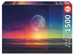 Puzzle Cosmic Phases Educa 1500 darabos és Fix ragasztó