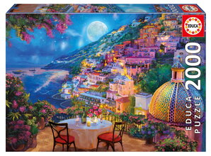 Puzzle Positane Date Night Educa 2000 dielov a Fix lepidlo od 11 rokov EDU20573