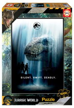 Puzzle Jurassic World Educa 1000 darabos és Fix ragasztó