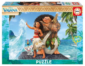 Puzzle Vaiana Educa 1000 darabos és Fix ragasztó