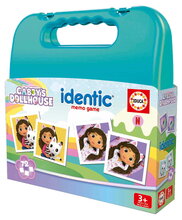 Pexeso v kufríku Gabby´s Dollhouse Identic Memo Game Educa pamäťová hra 72 kariet od 6 rokov EDU20692