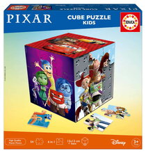 Puzzle Disney Pixar 3D Puzzle Kids Educa 54 dielikov so 6 obrázkami od 3 rokov EDU20714