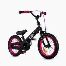 Bicykel a odrážadlo 2v1 Xtend Bike Pink smarTrike rozšíriteľný rám z magnézia s výškovo nastaviteľným sedadlom a riadidlami s prednou brzdou od 3 do 7