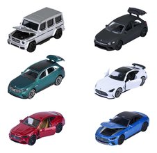 Autíčko Mercedes-AMG Premium Majorette kovové 6 rôznych druhov dĺžka 7,5 cm 1:64 od 3 rokov MJ2100001