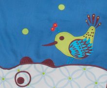 Súprava do postieľky Joy Hippo Blue toT's-smarTrike hrošík hniezdo, paplón a plachta modrá od 0 mes