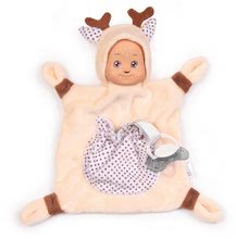 Srnček na maznanie Animal Doll MiniKiss Smoby 20 cm z jemného mäkkého textilu od 0 mes