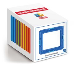 Rozšírenie k magnetickej stavebnici Štvorec Square Set  Magformers 12 dielov