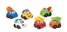 Autíčka Vroom Planet Smoby vyklápač, sanitka, miešačka, hasičské, odťahovka, ťahač dĺžka 7 cm od 12 mes