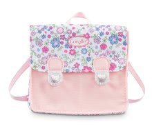 Školská taška Schoolbag Flowers Corolle pre 36 cm bábiku od 4 rokov CO212050
