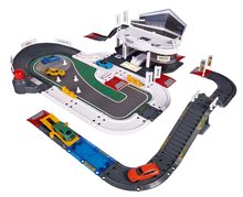 Joc de construit centru de testare Porsche Experience Center Majorette 5 mașinuțe de la 5 ani MJ2050029