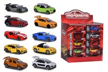 Autíčka Street Car Premium Majorette kovové na voľnobeh s otvárateľnými časťami 7,5 cm 10 rôznych druhov