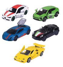 Mașinuțe Dream Cars Italy Giftpack Majorette din metal lungime 7,5 cm in cutie cadou