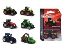 Mașinuță de fermă Farm Vehicles Majorette 7,5 cm lungime 6 tipuri diferite