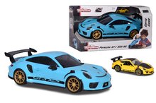 Mașinuță Porsche cu cutie pentru mașinuțe 911 GTR3 RS Carry Case Majorette cu sunete 35 cm lungime și o mașinuță mini