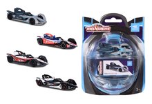 Autíčko Formula E Deluxe Gen 2 Cars Majorette kovové s gumenými kolieskami a zberateľskou krabičkou 7,5 cm dĺžka 4 rôzne druhy MJ212084025