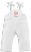 Kantáros nadrág Overalls White Ma Corolle 36 cm játékbabának 4 évtől