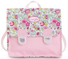 Iskolai aktatáska School Bag Floral Ma Corolle 36 cm játékbabának 4 évtől