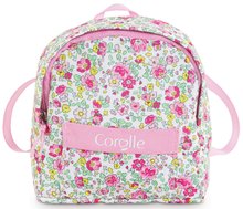 Hátizsák Backpack Floral Ma Corolle 36 cm játékbabának 4 évtől