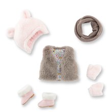 Sada oblečení na zimu pro panenku Winter Set and Accessories Ma Corolle 5 doplňků pro 36 cm panenku