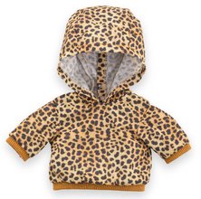 Mikina s kapucí pro panenku Leopard Sweater Ma Corolle pro 36 cm panenku