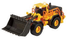 Nakladač Volvo Wheel Loader Majorette 21 cm dĺžka so zvukom a svetlom a pohyblivými časťami MJ3723001