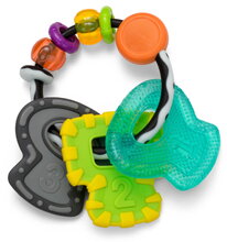 Hrkálka s hryzátkami Kľúče Cool & Chew Teether Keys Infantino vhodná do chladničky od 0 mes