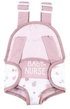 Marsupiu pentru păpușă de 42 cm Baby Carrier Natur D'Amour Baby Nurse Smoby marsupiu ergonomic