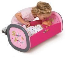 Kolébka pro panenku 42 cm Baby Nurse Zlatá edice Smoby s peřinkou od 18 měsíců