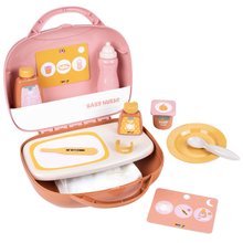 Kufrík s prebaľovacími potrebami Vanity Soft Baby Nurse Smoby pre bábiku s 12 doplnkami