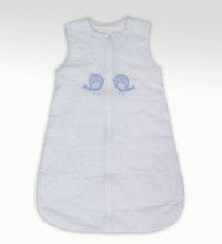 Spací vak pre bábätká Classic toTs-smarTrike vtáčiky 100% jersey bavlna modrý od 0 mes