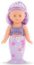 Játékbaba Sellő Naya Mini Mermaid Corolle kék szemekkel és lila hajkoronával 20 cm