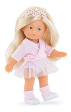Játékbaba Rosy Ballerina Set Mini Corolline Corolle szőke haj és kék szemek 20 cm 3 kiegészítővel
