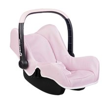 Autosedačka s bezpečnostním pásem Seat Pink Maxi Cosi&Quinny Smoby pro panenku 42 cm s úložným prostorem a nastavitelnou rukojetí