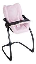Jedálenská stolička s hojdačkou a autosedačkou Highchair Pink Maxi Cosi&Quinny Smoby trojkombinácia s bezpečnostným pásom pre 42 cm bábiku