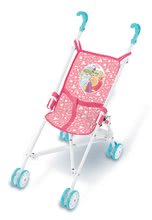 Kočík skladací golfky Princezné Disney Smoby pre 42 cm bábiku (výška rúčky 57,5 cm) ružový od 24 mes