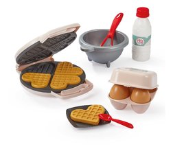 Vaflovač do kuchynky s prísadami 100% Chef Écoiffier s vaflami 19 doplnkov od 18 mes ECO2531