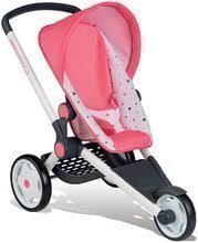 Športový kočík Trio Pastel Maxi Cosi & Quinny Jogger Smoby polohovateľný so strieškou a gumenými kolesami