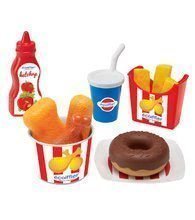 Nuggets és donuts kofferben 100% Chef Écoiffier kiegészítőkkel 18 hó-tól 18*7*24 cm ECO2590